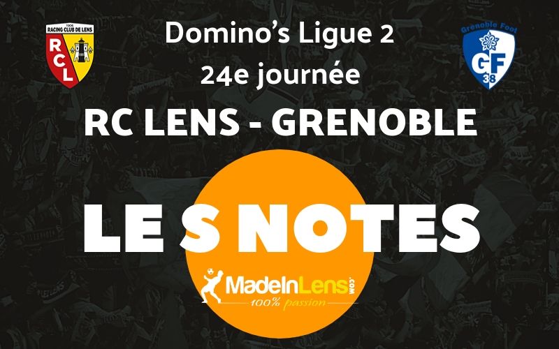 24 RC Lens Grenoble Notes