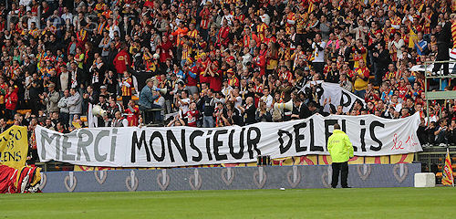 Hommage Andre Delelis RC Lens AS Monaco