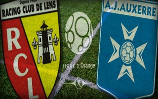 RC Lens AJ Auxerre Ligue 2 29e journée