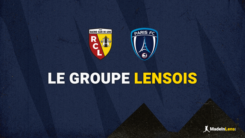  Lens - Paris  :  groupe lensois