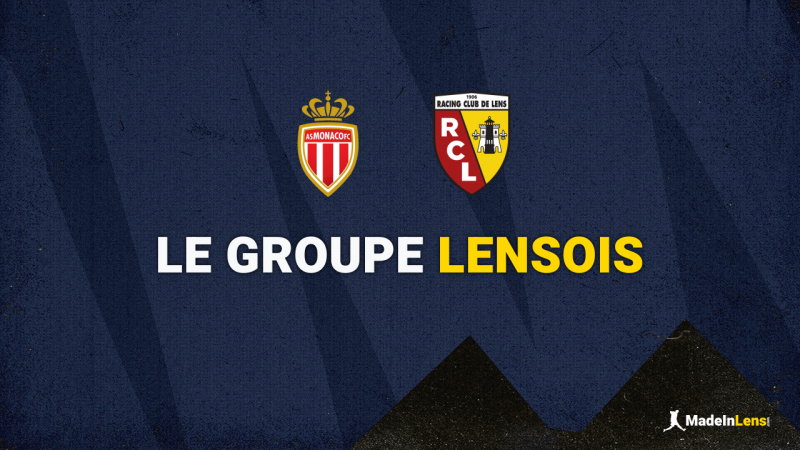  Monaco -  Lens :  groupe lensois