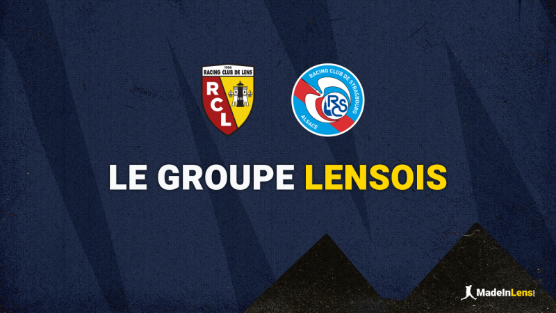  Lens -  Strasbourg :  groupe lensois