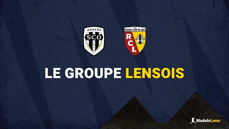 SCO Angers -  Lens :  groupe lensois