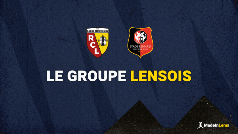  Lens - Rennes :  groupe lensois