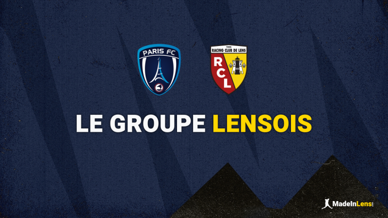 Paris  -  Lens :  groupe lensois