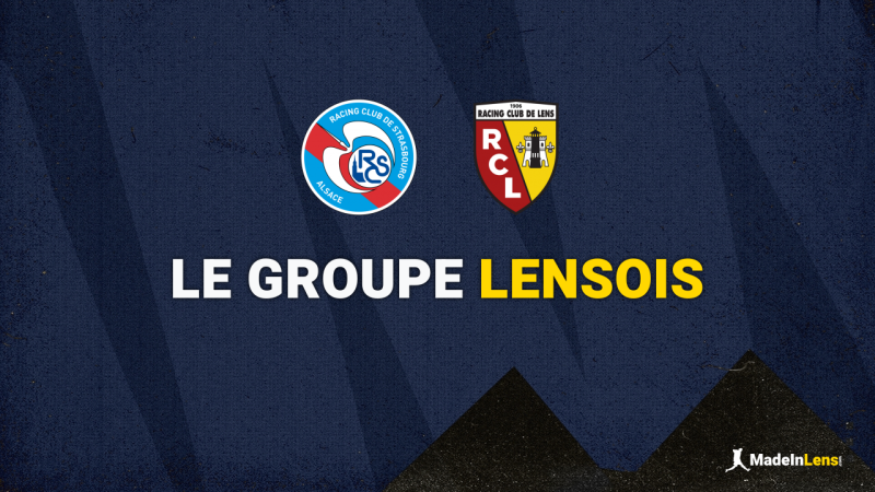  Strasbourg -  Lens :  groupe lensois