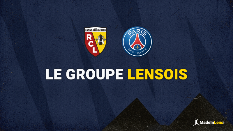  Lens - Paris  :  groupe lensois