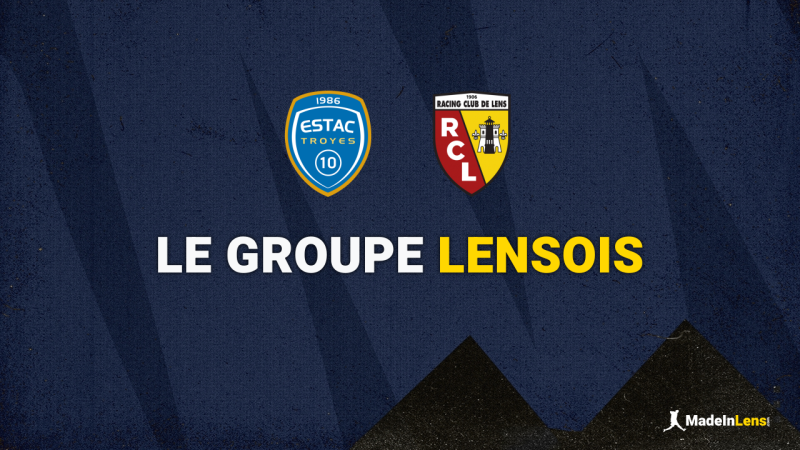 Troyes -  Lens :  groupe lensois