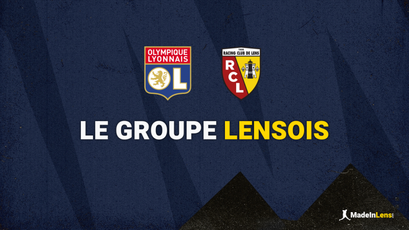 Lyon -  Lens :  groupe lensois