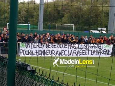 RC Lens La Gaillette entrainement supporters