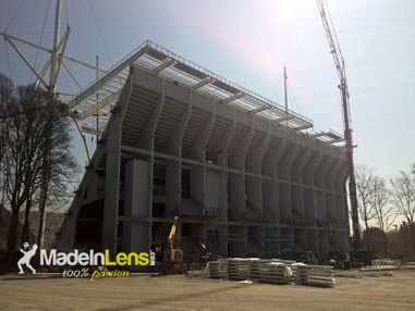 Stade Felix Bollaert Andre Delelis travaux 11