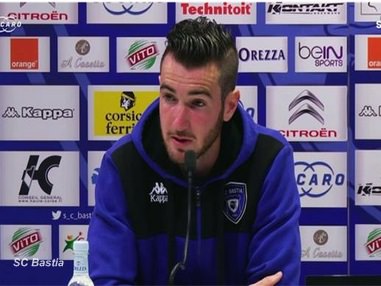 SC Bastia Mathieu Peybernes