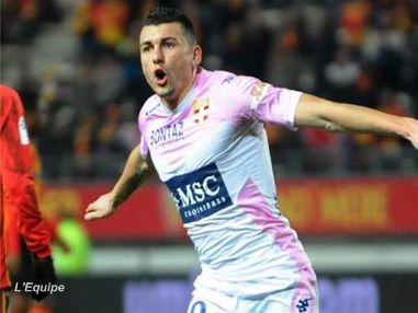 RC Lens Evian Thonon Gaillard Mathieu Duhamel