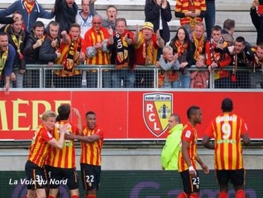 RC Lens FC Nantes Pablo Chavarria buteur supporters