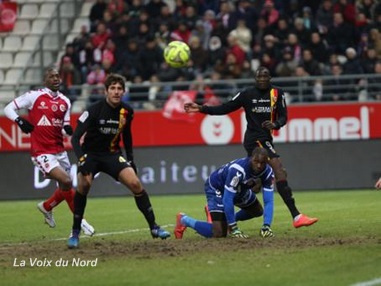 Stade de Reims RC Lens Adamo Coulibaly Pablo Chavarria Johnny Placide
