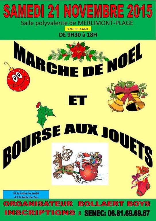 Bollaert Boys Noel bourse jouets