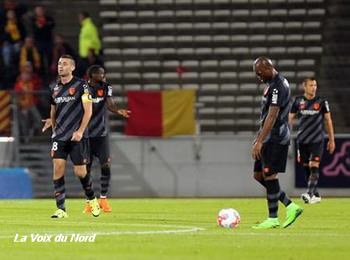 Evian Thonon Gaillard RC Lens defaite