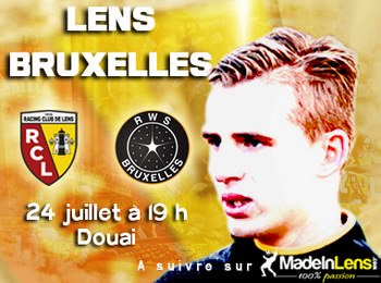 Amical RC Lens RWS Bruxelles