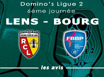 06 RC Lens FBBP01 Bourg en Bresse Peronnas Avis