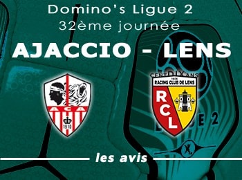 32 AC Ajaccio RC Lens Avis