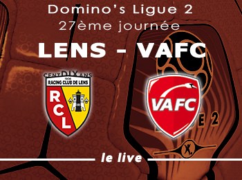 27 RC Lens Valenciennes VAFC Live