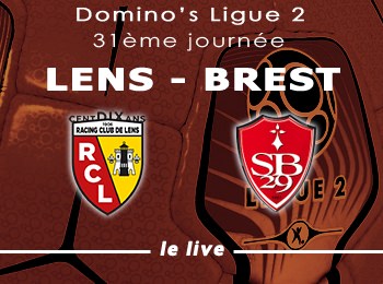 31 RC Lens Brest Stade Brestois Live