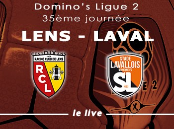35 RC Lens Laval Stade Lavallois Live