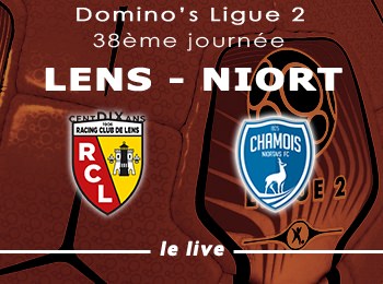 38 RC Lens Niort Chamois Niortais Live