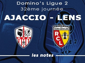 32 AC Ajaccio RC Lens Notes