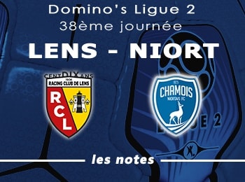 38 RC Lens Niort Chamois Niortais Notes