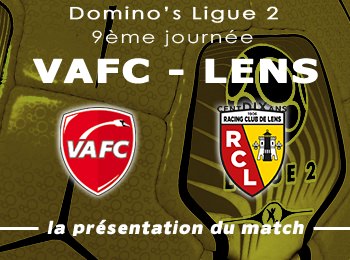 09 VAFC Valenciennes RC Lens Presentation