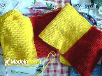 RC Lens defi echarpe madeinlens