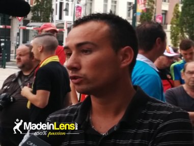 Guillaume Kaznowski manifestation supporters RC Lens 1