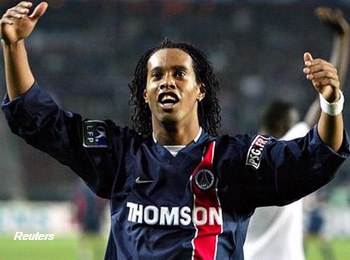 Ronaldinho Jean Luc Lamarche RC Lens PSG