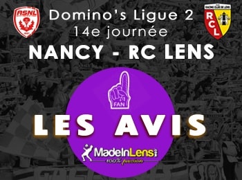 14 AS Nancy Lorraine RC Lens avis