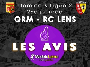 26 Quevilly Rouen Metropole RC Lens avis