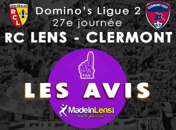 27 RC Lens Clermont Foot avis