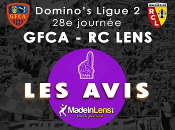 28 GFC Ajaccio RC Lens avis