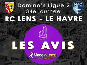 34 RC Lens Le Havre avis