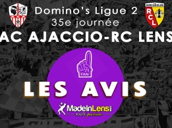 35 AC Ajaccio RC Lens avis