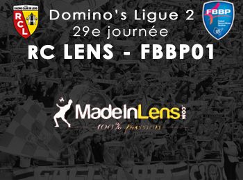 29 RC Lens Bourg en Bresse Peronnas FBBP01