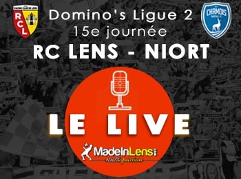 15 RC Lens Chamois Niortais Niort live
