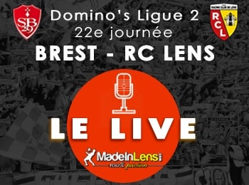 22 Stade Brestois 29 Brest RC Lens live