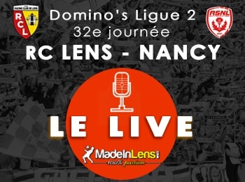 32 RC Lens AS Nancy Lorraine live