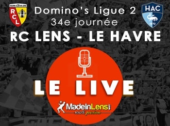 34 RC Lens Le Havre live