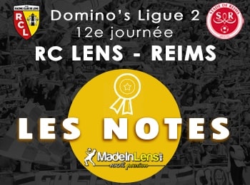 12 RC Lens Stade de Reims notes