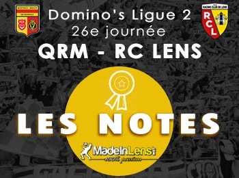 26 Quevilly Rouen Metropole RC Lens notes