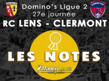 27 RC Lens Clermont Foot notes
