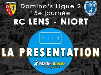 15 RC Lens Chamois Niortais Niort presentation