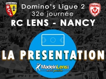 32 RC Lens AS Nancy Lorraine presentation